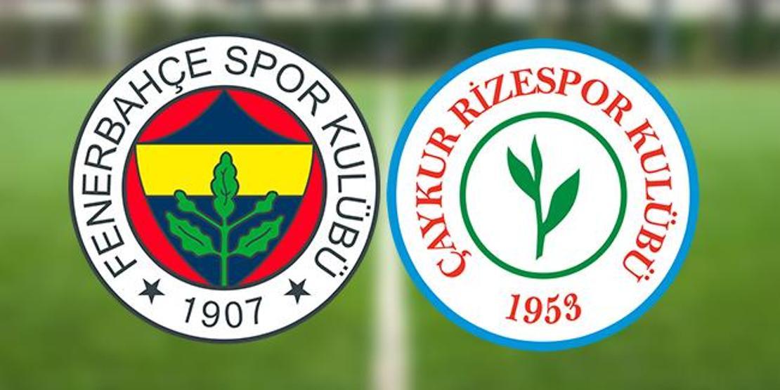 Aykur Rizespor Fenerbah E Ma Ne Zaman Saat Ka Ta Fenerbah E Rize