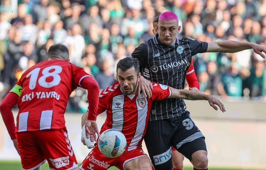 Samsunspor, Konyaspor’u tek golle geçti