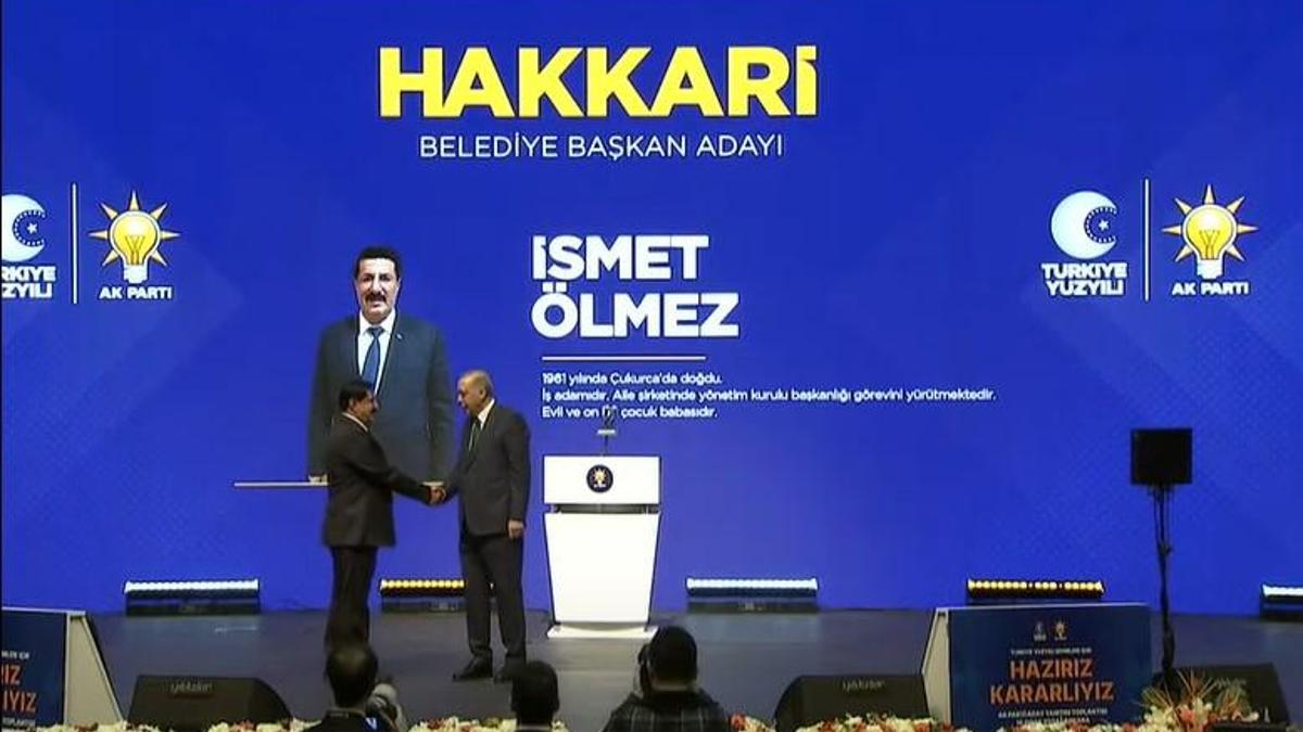 İsmet Ölmez kimdir nereli AK Parti Hakkari Belediye Başkanı Adayı