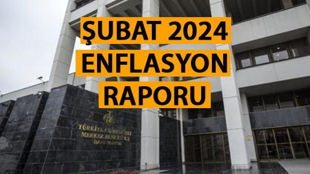 Enflasyon raporu saat kaçta açıklanacak Merkez Bankası enflasyon