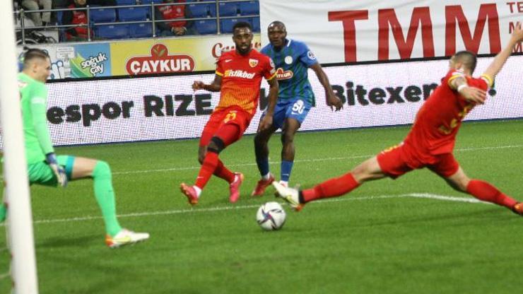 Çaykur Rizespor Yukatel Kayserispor 1 0 Son Dakika Futbol Haberi