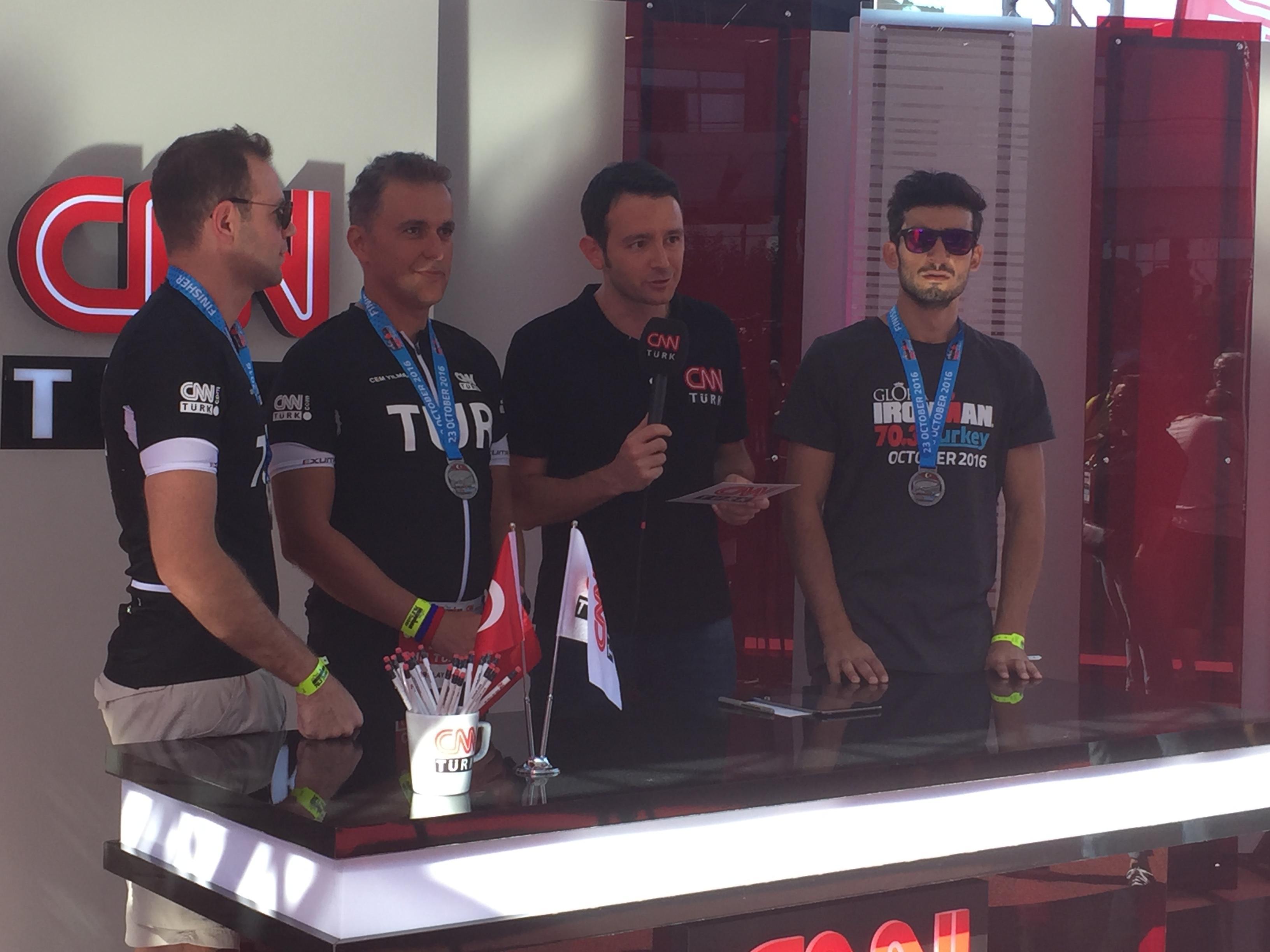 Ironman'de CNN TÜRK Takımı 6. oldu