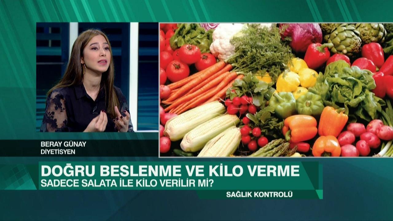 Sağlık Kontrolü sağlıklı ve doğru beslenme, ameliyatsız cilt gençleştirme, pankreas kanseri ve sağlıklı kilo vermeyi konuştu