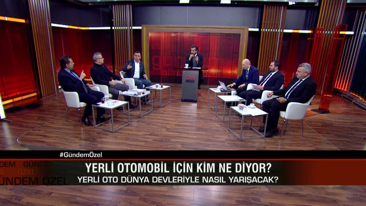 Yerli otomobil için kim ne dedi? TOGG'un yurt dışında şansı var mı? Kanal İstanbul'un avantajları ve riskleri nedir? Gündem Özel'de tartışıldı