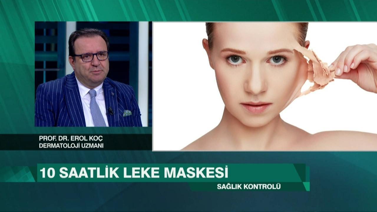 Sağlık Kontrolü, çene estetiği, ağız ve diş sağlığı, cilt lekeleri, kök hücre tedavisi ve anında implant uygulamasını konuştu