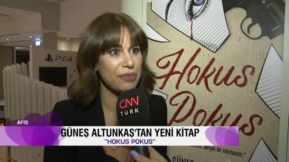 Ünlü yazar Güneş Altunkaş'ın yeni kitabı Hokus Pokus okurla buluştu