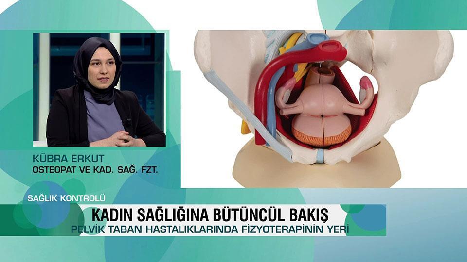 Sağlık Kontrolü, pelvik taban hastalıkları, saç dökülmesi tedavileri ve kalp damar hastalıklarını konuştu