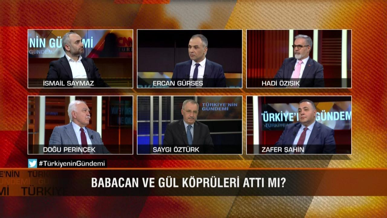 Babacan ve Gül köprüleri attı mı? Özkoç'un dokunulmazlığı kalkar mı? Bolu'daki CHP-HDP geriliminde neler yaşandı? Türkiye'nin Gündemi'nde konuşuldu