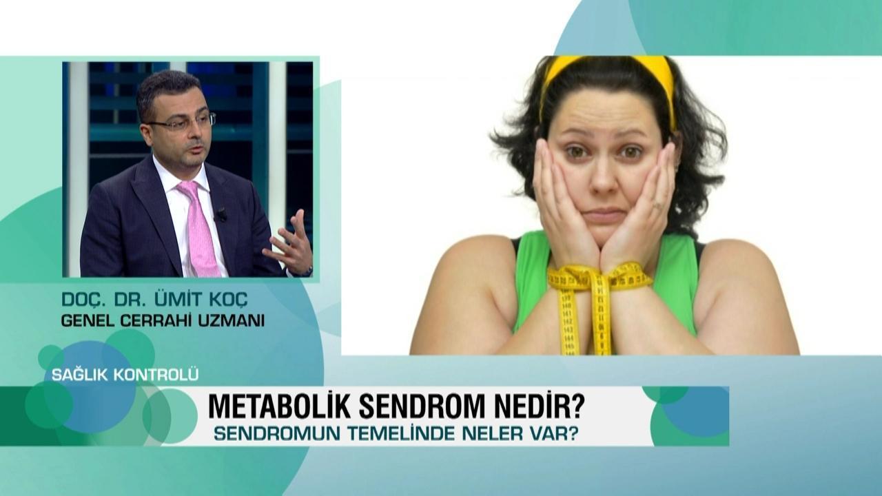 Sağlık Kontrolü metabolik sendrom, ultrasonik burun estetiği ve diş estetiğini konuştu