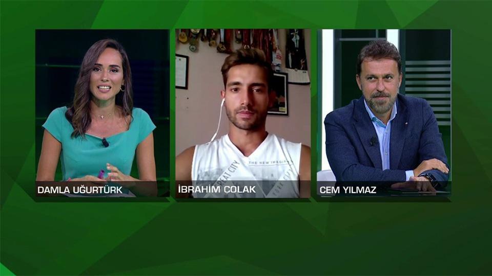 Dünya şampiyonu milli cimnastikçi İbrahim Çolak, Sporun Manşeti'ne konuk oldu