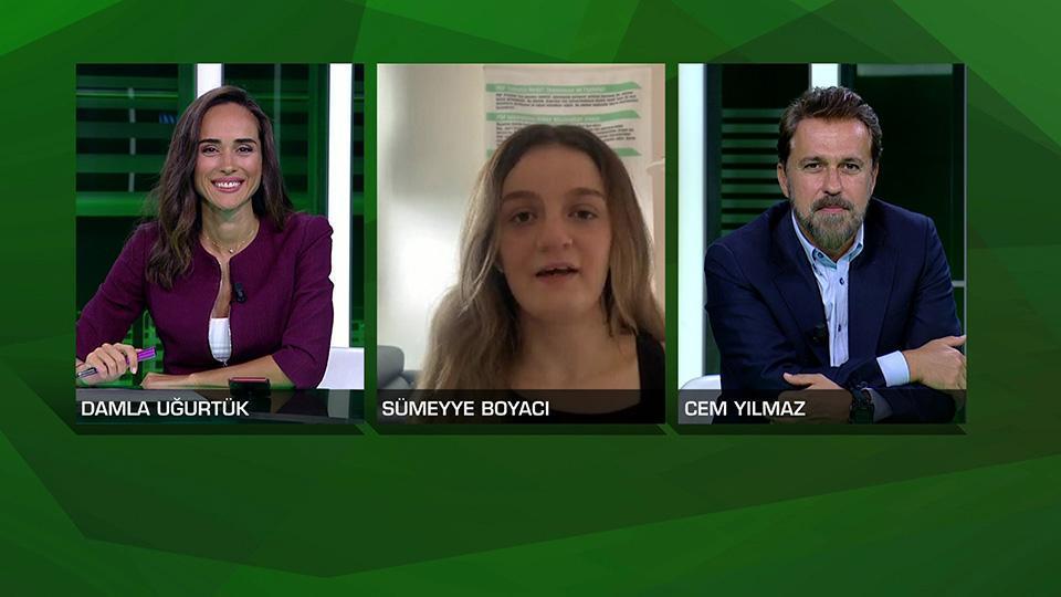 Milli yüzücü Sümeyye Boyacı, olimpiyat hazırlıklarını Sporun Manşeti'nde anlattı