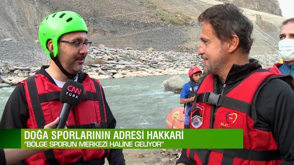 Türkiye Rafting Şampiyonası 2. ayak yarışları Sporun Manşeti'nde ekrana geldi