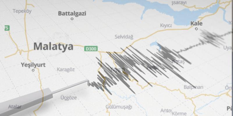 Son dakika! Malatya'da 4.3 büyüklüğünde deprem