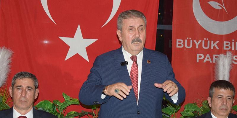 Mustafa Destici: Terör örgütleri ile aralarına mesafe koymazlarsa devlet gereğini yapar