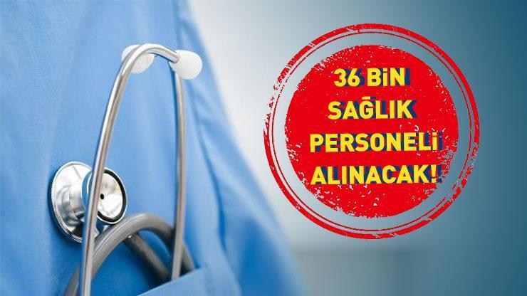 Son dakika... Resmi Gazete'de yayımlandı! 36 bin sağlık personeli alınacak