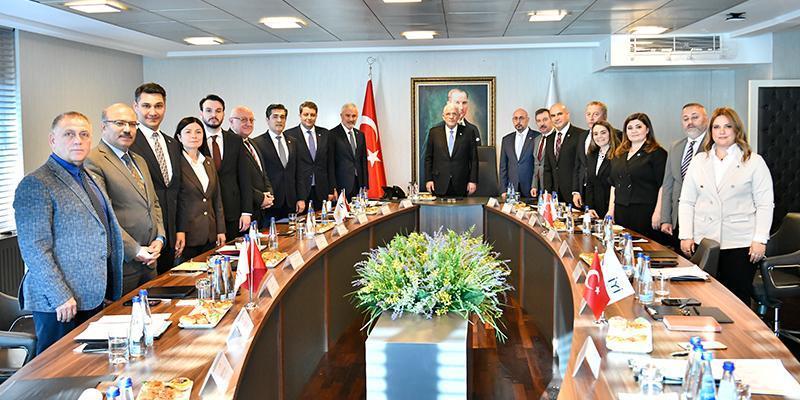 Dervişoğlu, Başkanlık Divanı Üyeleri ile bir araya geldi