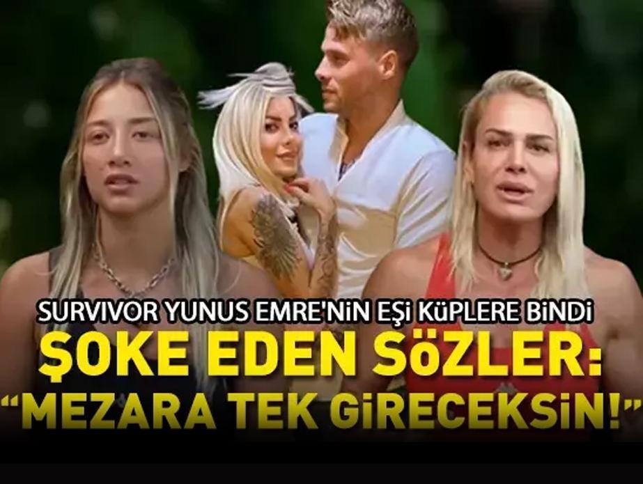 Survivor Yunus Emre'nin eşi Beria Özden'den şoke eden sözler: 'Mezara tek gireceksin!'