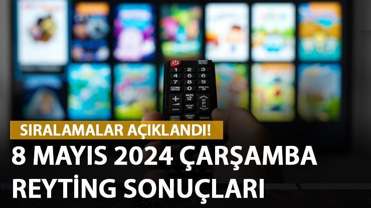 Reyting sonuçları 8 Mayıs 2024 Çarşamba: Kuruluş Osman, Sandık Kokusu, Taş Kağıt Makas reytingleri