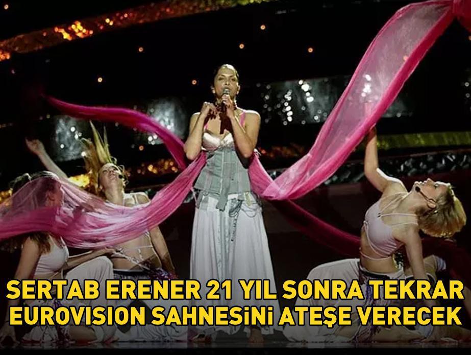 Sertab Erener 'Everyway That I Can' ile 21 yıl sonra tekrar Eurovision Avrupa'yı büyüledi