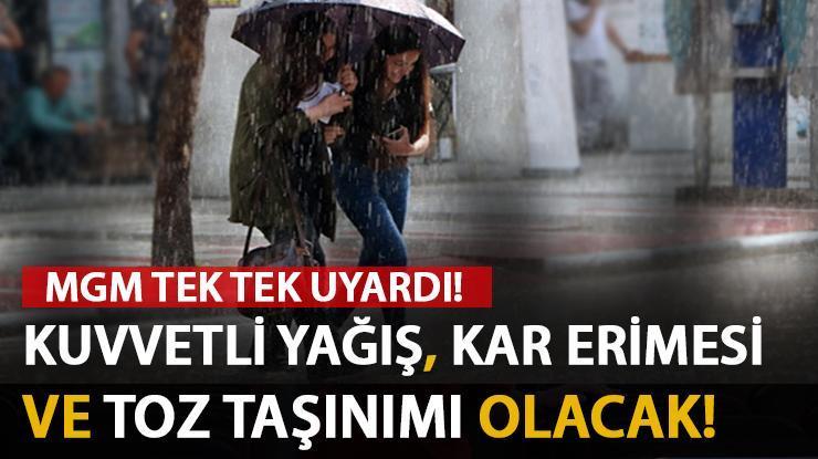 16 Mayıs hava durumu tahminleri... Bugün İstanbul, Ankara, İzmir hava durumu nasıl?
