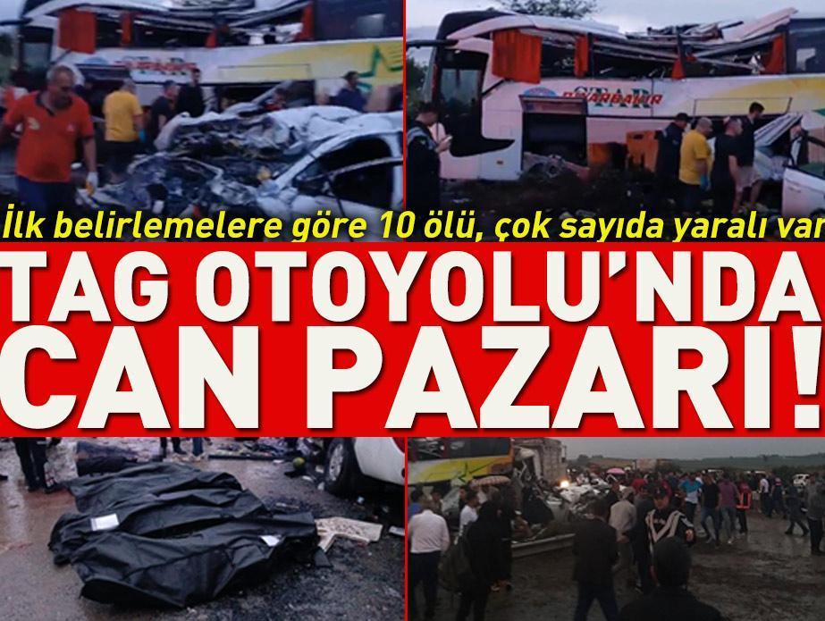 Son dakika! Mersin-Adana otoyolunda feci kaza: Çok sayıda ölü ve yaralı var