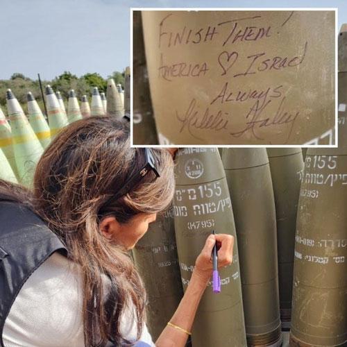 İsrail'in Gazze saldırısında son dakika! Sıfır noktasında utanç fotoğrafı! Top mermisine öyle şeyler yazdı ki...
