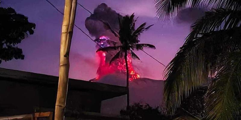 Kanlaon Yanardağı’nda patlama: Alarm seviyesi arttırıldı