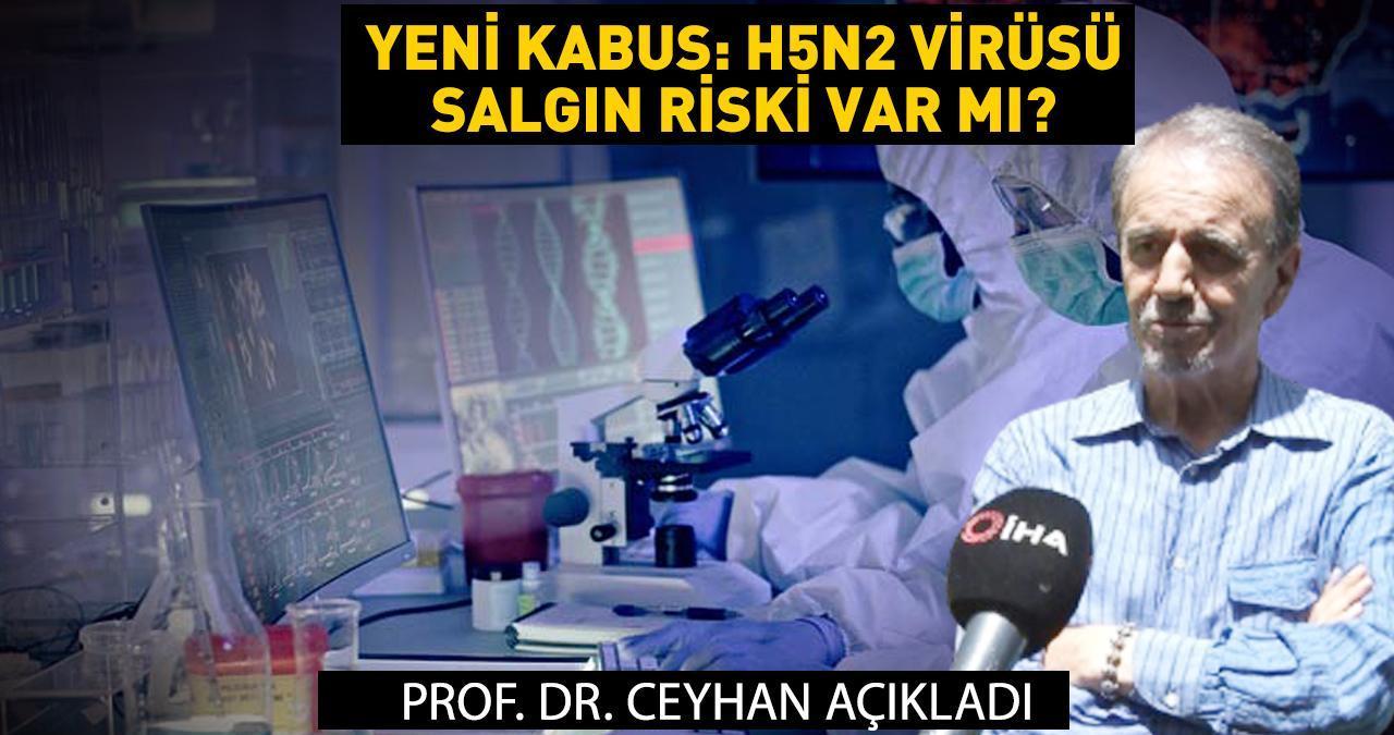 Covid-19'dan sonra yeni kabus mu? Prof. Dr. Mehmet Ceyhan'dan H5N2 virüsü açıklaması! Salgın oluşturma tehlikesi var mı?