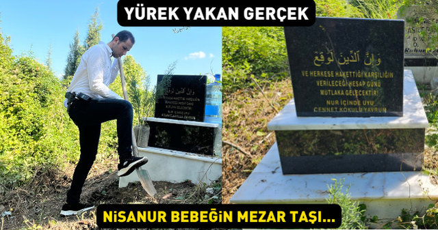 Nisanur bebeğe yaşatılanlar tüm Türkiye'yi ayağa kaldırmıştı... Mezarıyla ilgili yürek yakan detay