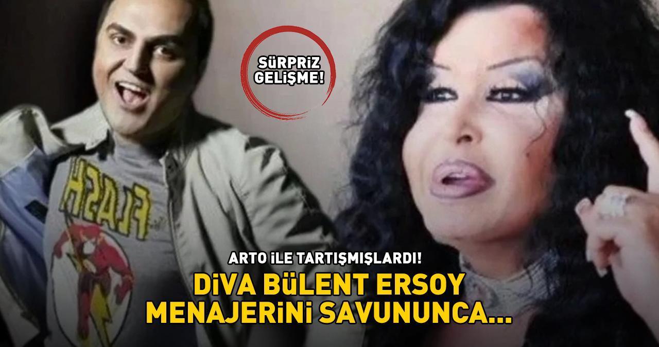 Arto ile tartışmışlardı! Küslük bitti: 'Diva Bülent Ersoy menajerini savununca...'