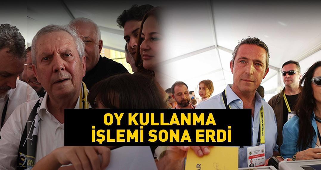 Fenerbahçe’de oy verme işlemi sona erdi