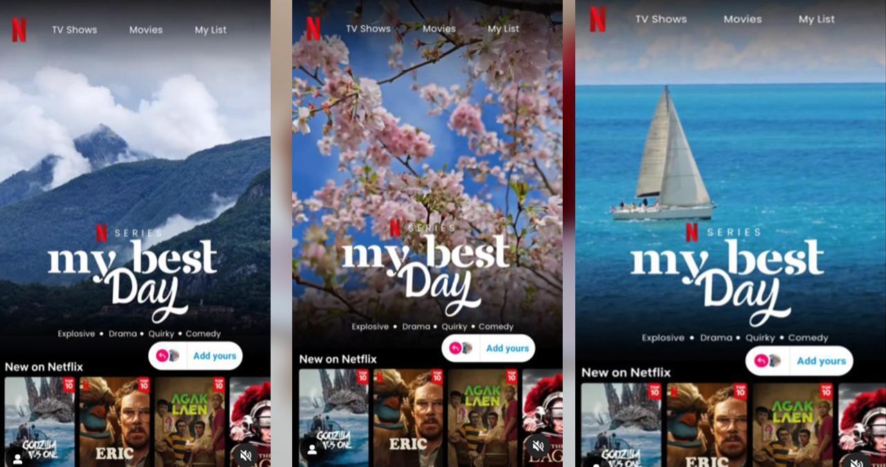 Instagram Netflix temalı ‘My Best Day’ nasıl yapılır? Instagram film afişi akımı!