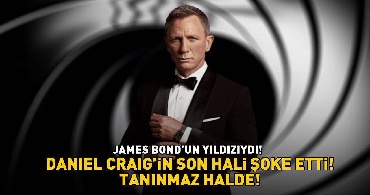 James Bond'un yıldızıydı! Daniel Craig'in son hali şaşırttı: 'Tanımak neredeyse imkansız'