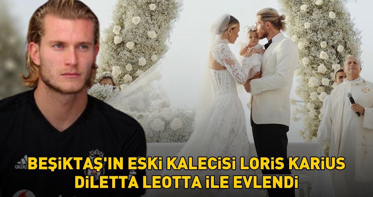 Beşiktaş’ın eski kalecisi Loris Karius, Can Yaman'ın eski sevgilisi Diletta Leotta ile evlendi! 'Güzel masal çifti'