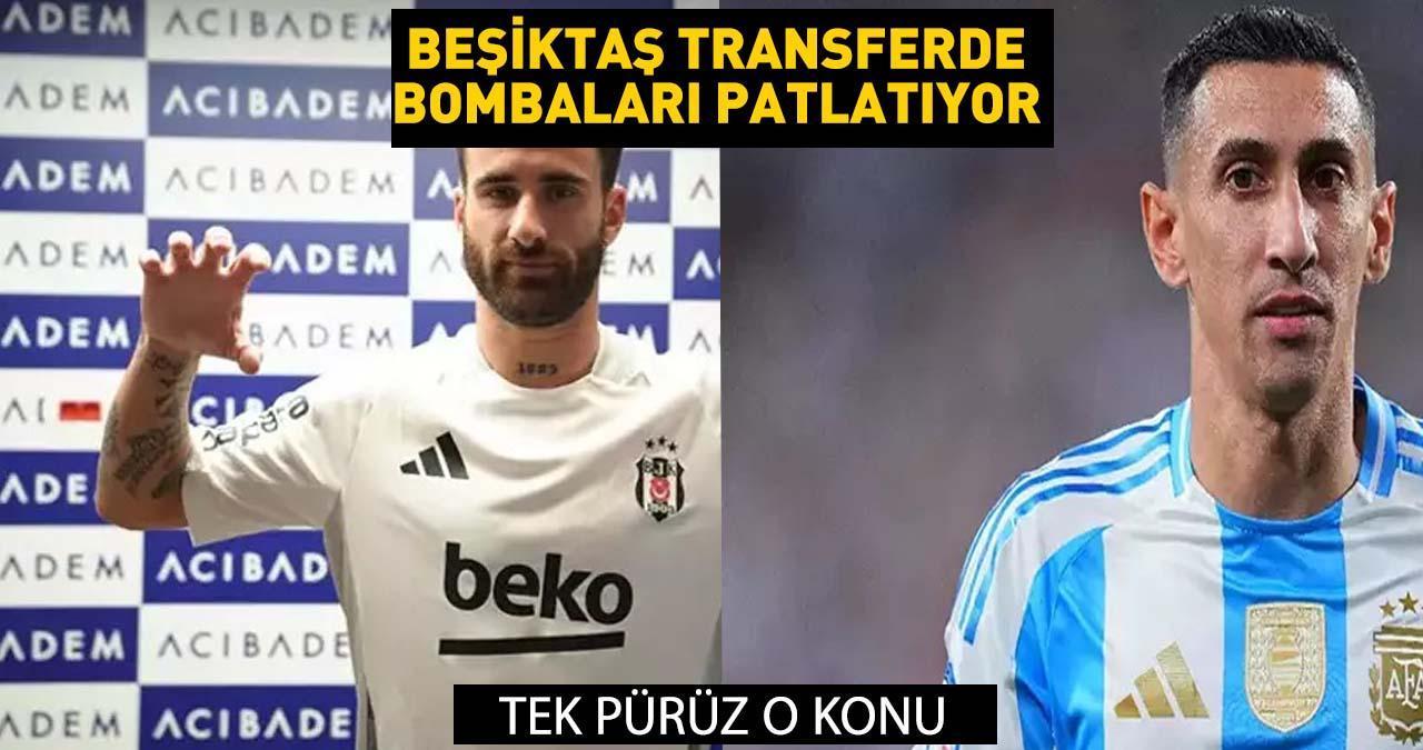 Beşiktaş'ta transfer bombası! ''Rafa Silva'dan sonra Di Maria İstanbul'a gelebilir!'' İşte, o futbolcunun Beşiktaş'a transferinde tek engel!