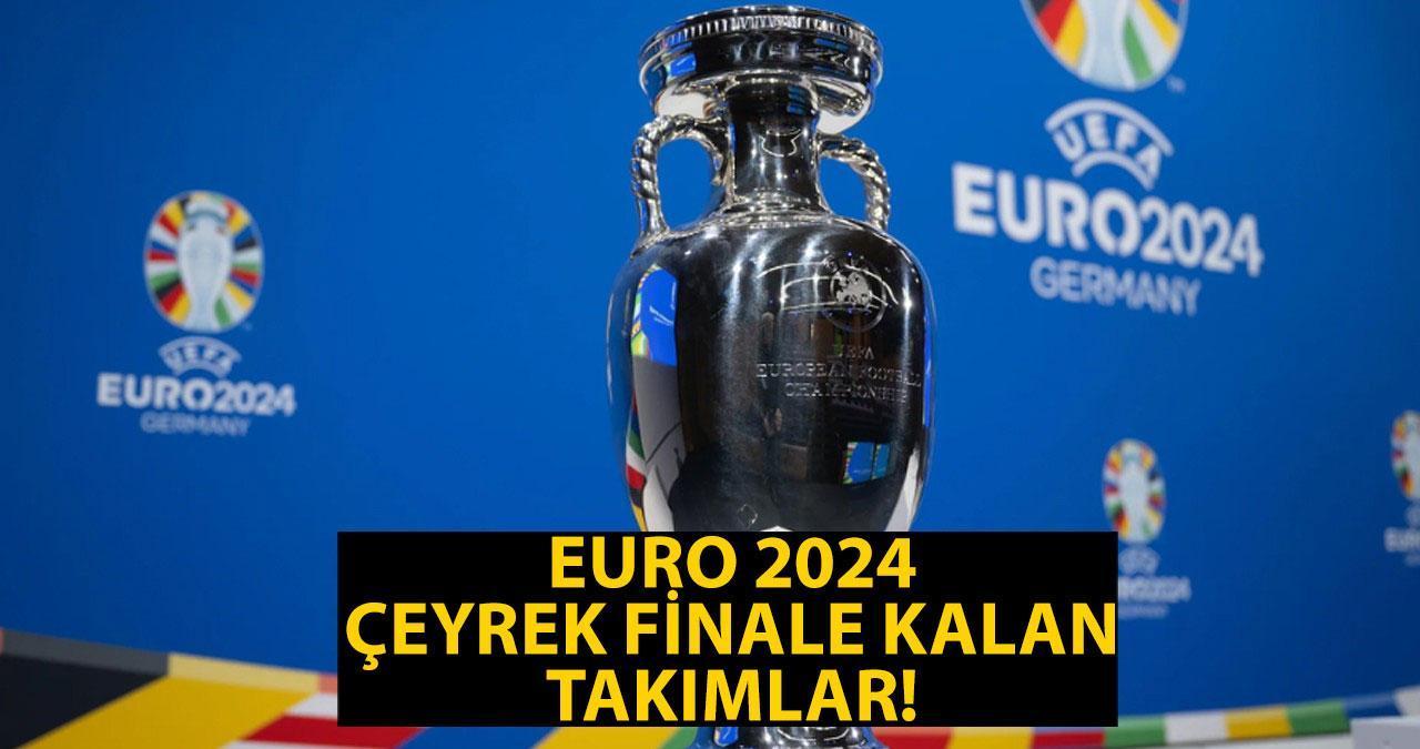 EURO 2024 çeyrek finale kalan takımlar ve eşleşmeler: Çeyrek final maç programı!