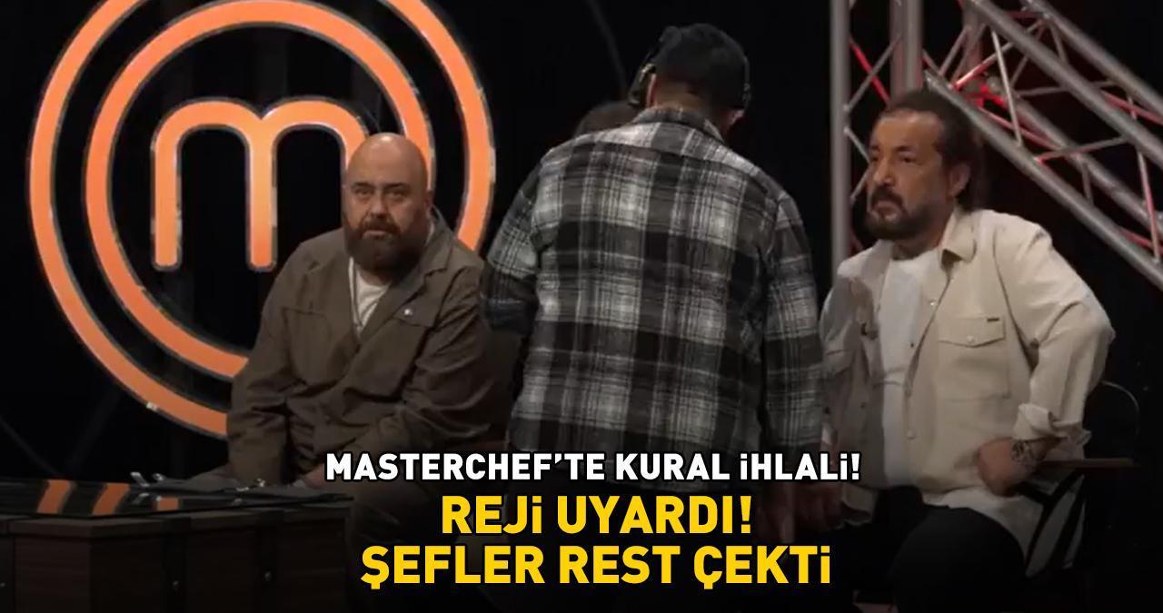 MasterChef'te kural ihlali! Mehmet, Danilo ve Somer Şef rest çekti: 'Tabağını değerlendirmeye alamayacağız!'
