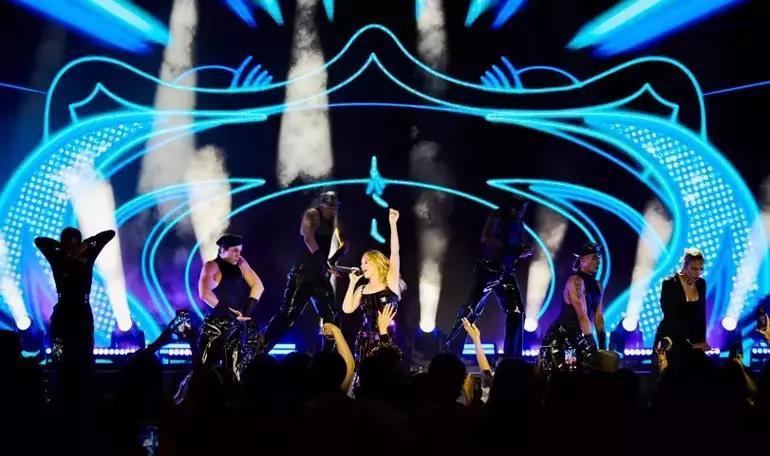 Dünya yıldızı Bodrum'da! Kylie Minogue unutulmaz bir gece yaşattı