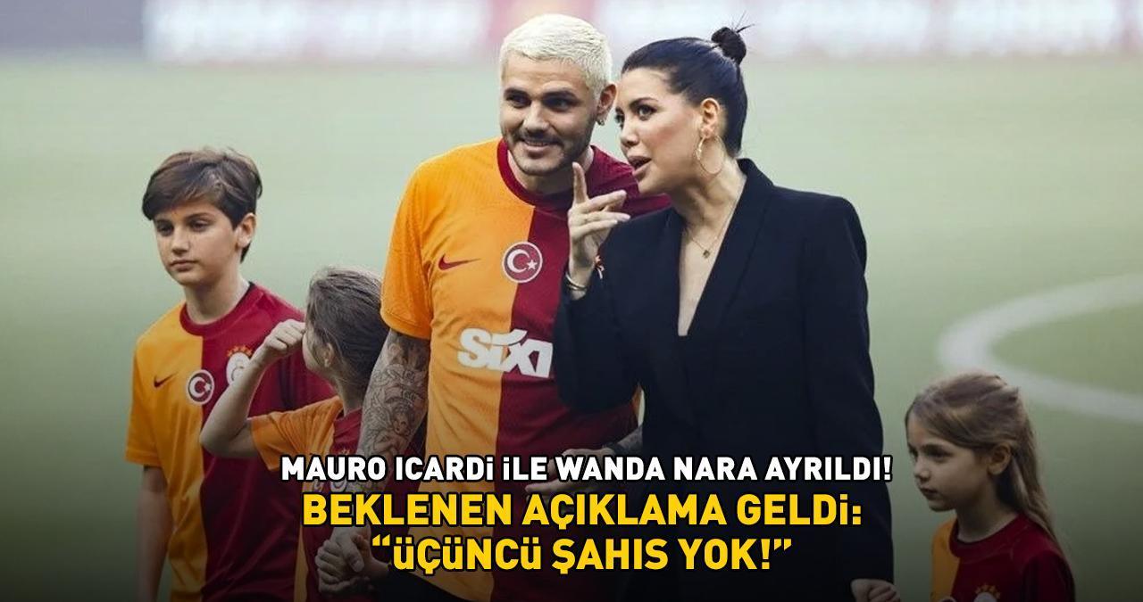Galatasaray'ın yıldızı Icardi'ye ayrılık şoku! Wanda Nara beklenen açıklamayı yaptı: 'Üçüncü bir şahıs yok'