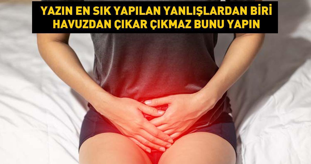 Yazın en sık yapılan yanlışlardan biri! İdrar yolu enfeksiyonları ve mantarı tetikliyor! Havuz veya denizden çıkar çıkmaz bunu yapın