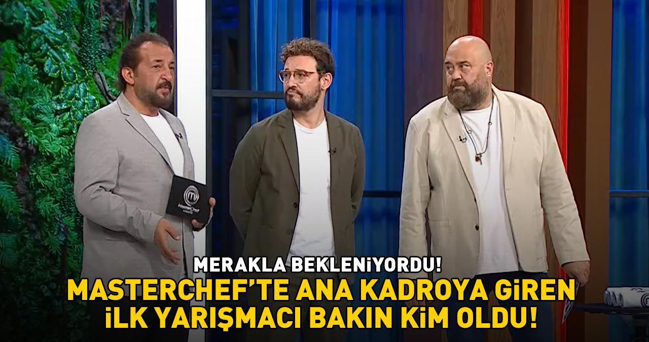 MasterChef'te ana kadroya giren ilk yarışmacı belli oldu! Somer Şef duyurdu! Gecenin en iyi yemeğini bakın kim yaptı