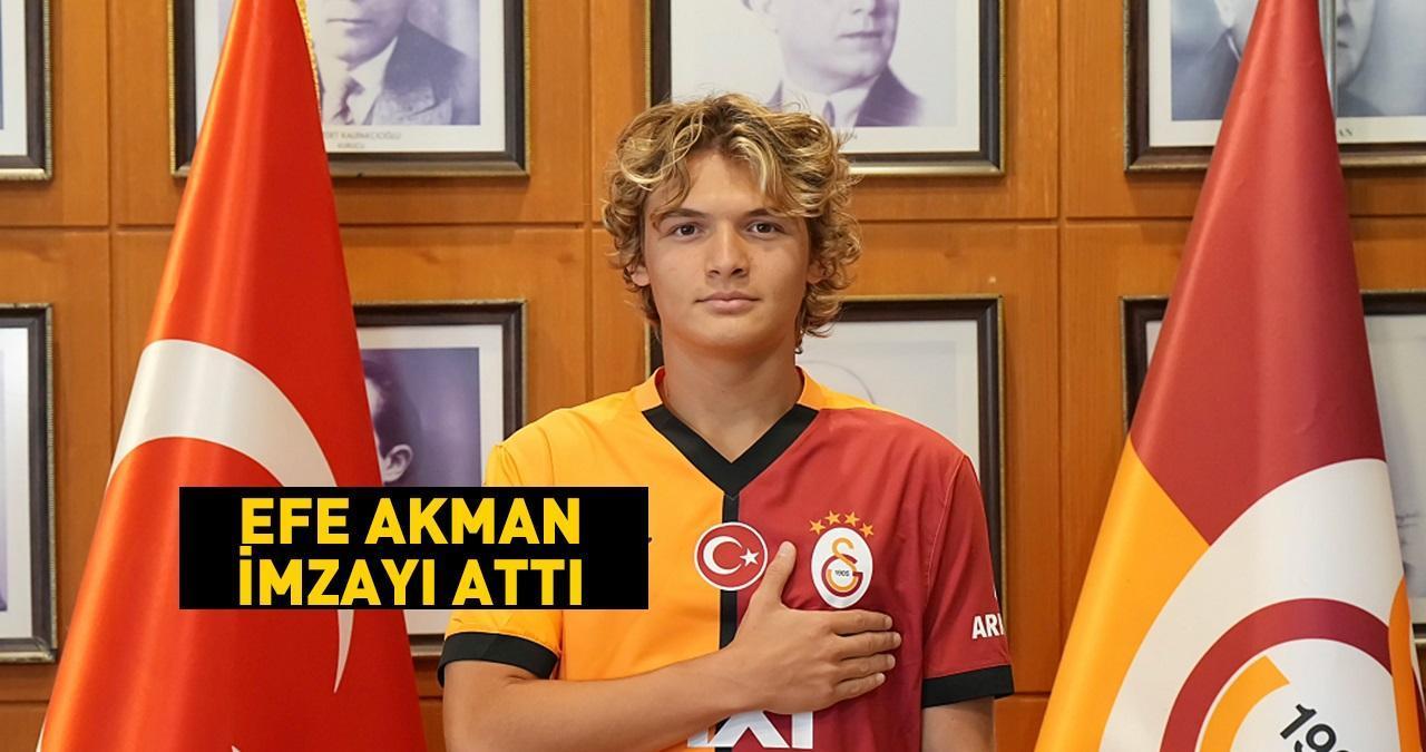 Galatasaray’da Efe Akman’a profesyonel sözleşme