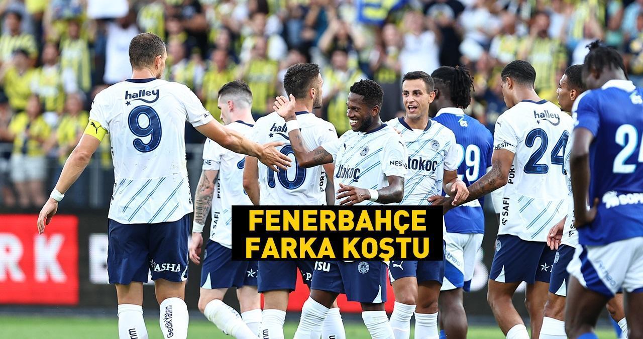 Fenerbahçe’den farklı prova