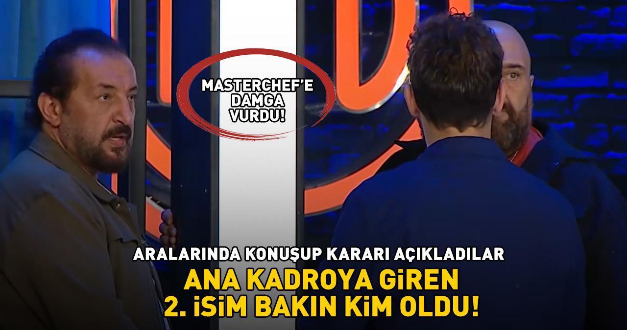 MasterChef'te ana kadroya giren 2. yarışmacı belli oldu! Mehmet, Danilo ve Somer Şef aralarında konuşup karar verdi