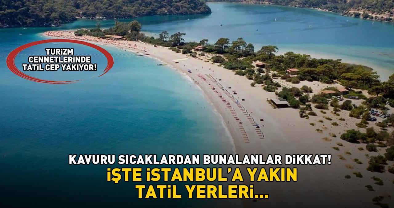 Sıcaktan bunalanlar dikkat! Tatilcilerin gözdesi olan İstanbul'a çok yakın 19 tatil yeri