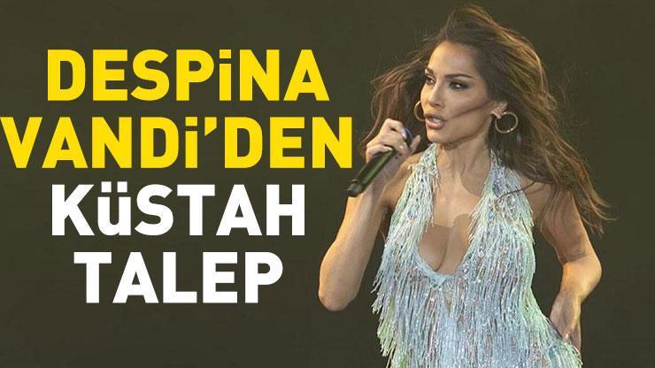 Çeşme'de sahneye çıkmadı! Yunan şarkıcı Despina Vandi'den skandal talep: Atatürk posteri ve Türk bayrağının indirilmesini istedi...