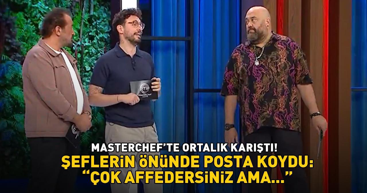 MasterChef’te yedek yarışmacılar belli oluyor! Mehmet, Danilo ve Somer Şef’in önünde posta koydu: ‘Çok affedersiniz...’