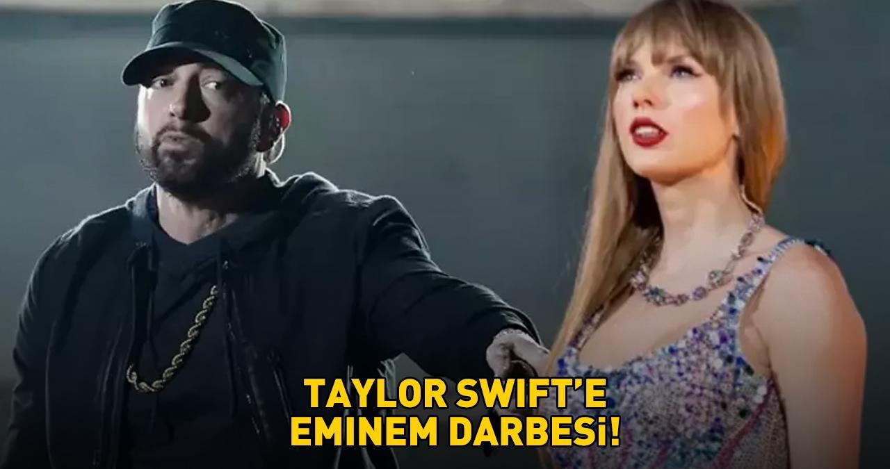 14 Grammy ödüllü Taylor Swift’e Eminem darbesi! '4. sıraya düştü'