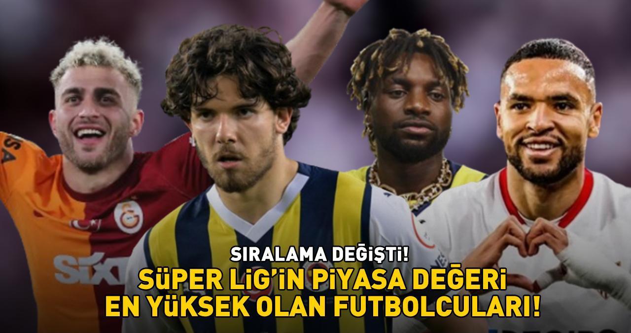 Süper Lig'in piyasa değeri en yüksek olan futbolcuları! 2024-2025 transfer sezonunda dudak uçuklatan rakamlar