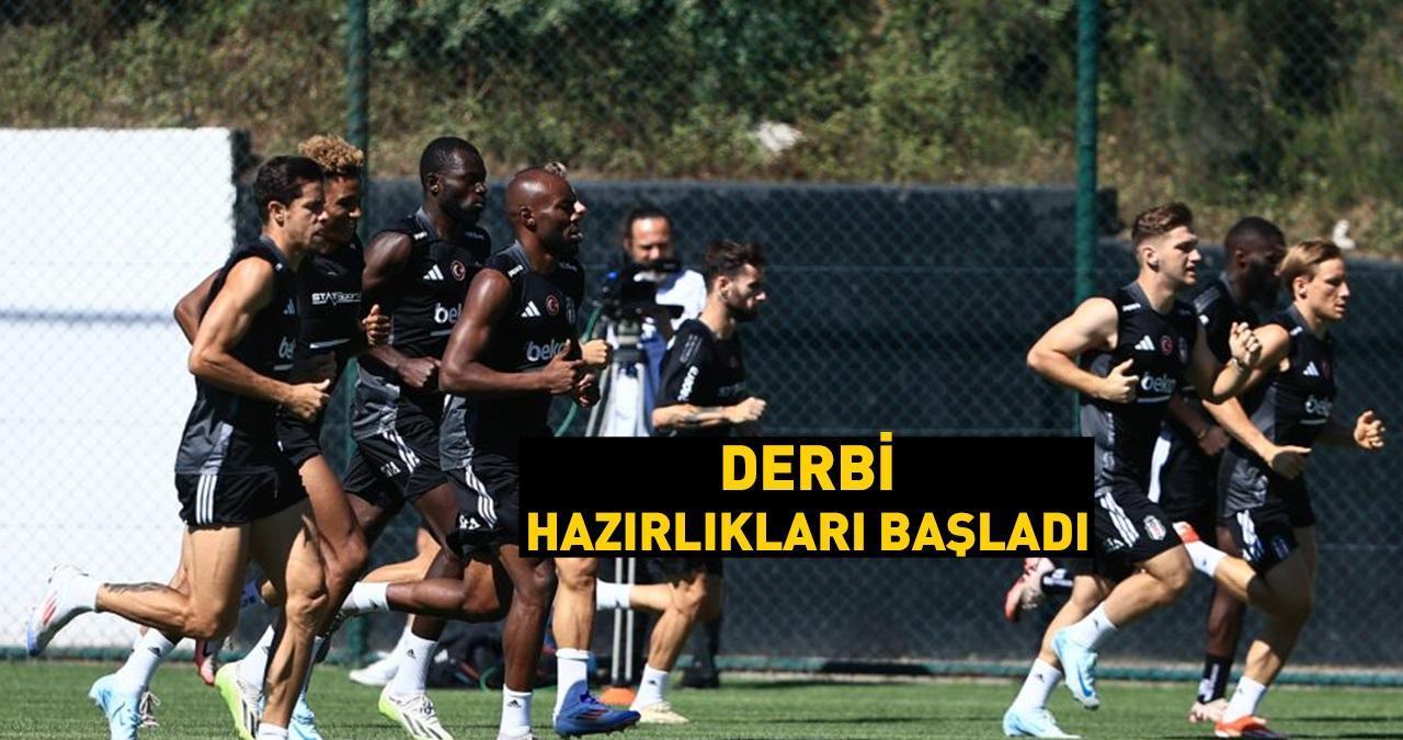 Beşiktaş, Galatasaray derbisine hazırlanıyor!